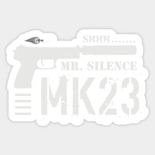 Tacticool MK 23 Mr. Silence. Sticker